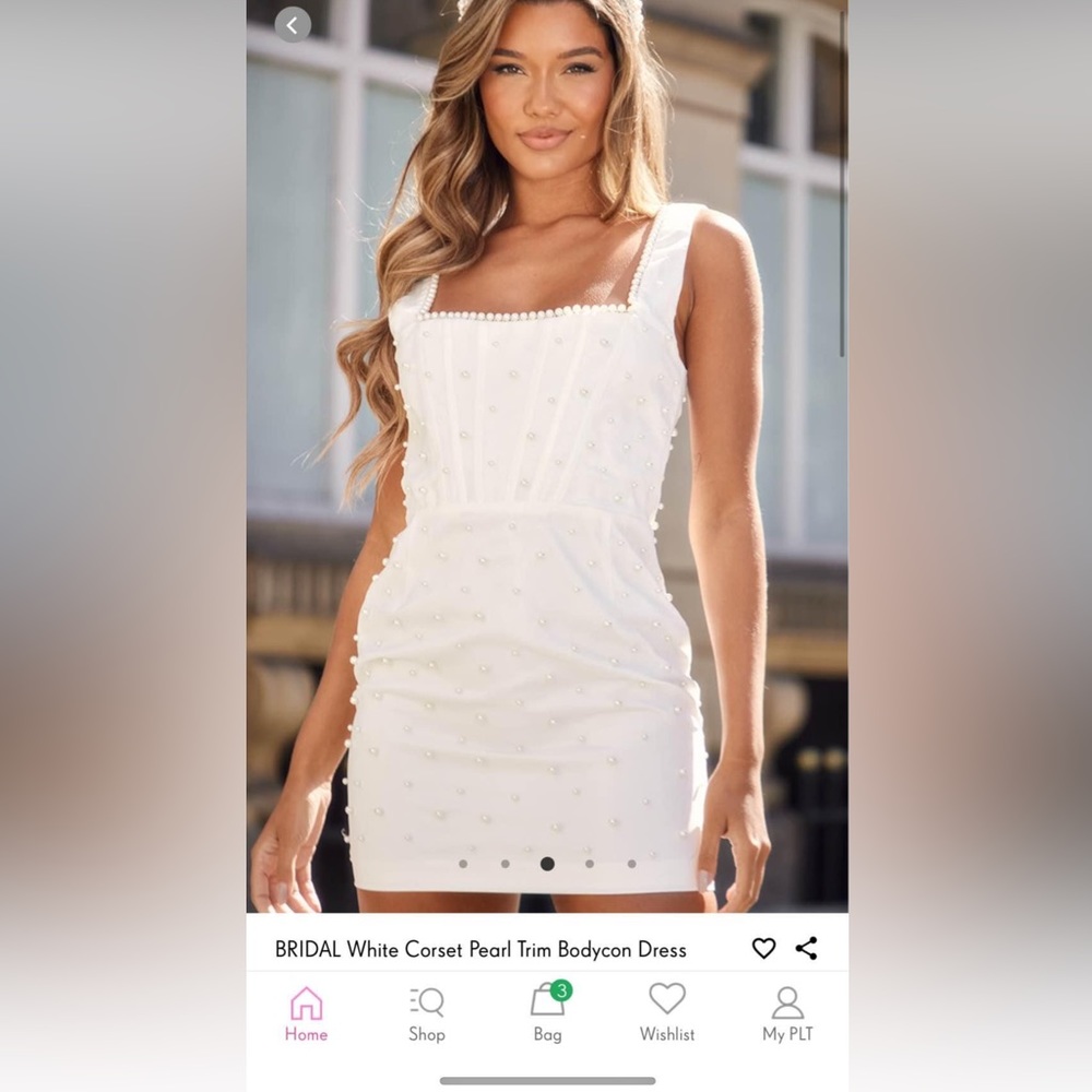 Pretty little thing pearl dress